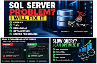 fix and optimize your sql server queries