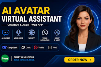 develop ai avatar deepseek virtual assistant grok metahuman voice changer webapp