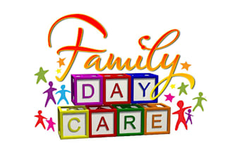 design preschool,childcare,day care,education,school logo