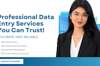 do data entry, excel data entry, copywriting, transcription