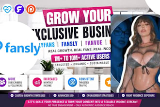 do onlyfans page and adult web promotion, promote patreon, fansly, fanvue page