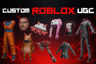 create custom roblox ugc accessories and clothing