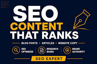 seo blog writing finance real estate saas business content writer