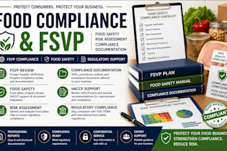 food compliance, fsvp, food safety, risk assessment, compliance documentation