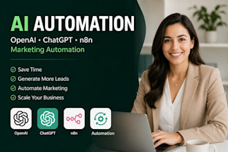 setup open ai ads manager, chat gpt automation, ai marketing n8n automation
