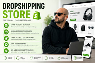 build a high converting shopify dropshipping store