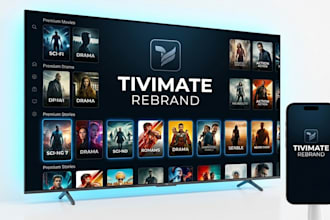 rebrand tivimate iptv app with custom dns logo and premium white label branding