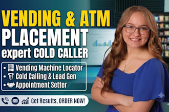 do vending machine and atm machine lead generation cold calling