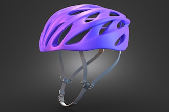design realistic 3d cycling helmet 3d helmet design custom helmet for production