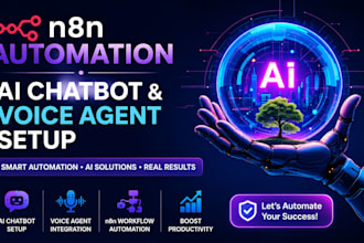 build n8n automation, ai chatbot, n8n ai agent, whatsapp voice agent workflow