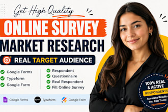 gather real online survey respondents and provide quality survey responses