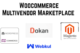 develop multivendor marketplace webkul dokan or shipturtle marketplace  websites