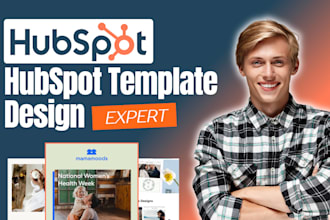 design editable hubspot newsletter, hubspot email template getresponse, omnisend