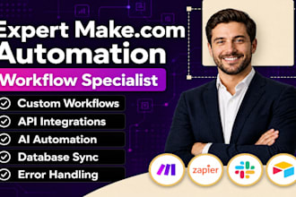 make com automation fix make com workflow make com expert make com made com