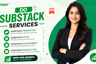 do substack promotion, substack setup, newsletter growth to increase subscriber