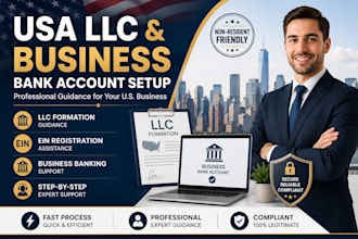 do USA bank account creation get us address and proof of address