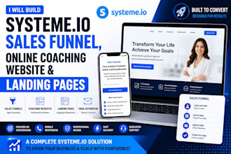 systeme io, landing page, systeme io website systeme io, sales funnel systeme io