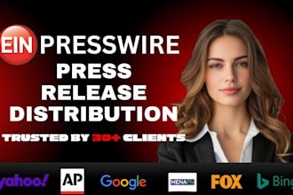 distribute your press release via ein presswire to top news publishers