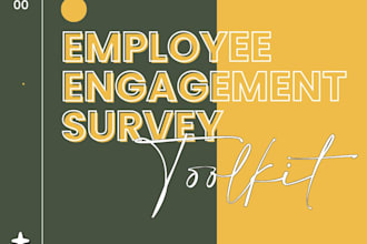 send a ready to use engagement survey and results dashboard