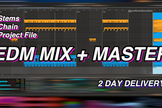 professionally mix your edm track
