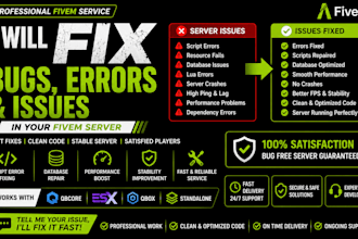 fix fivem server lag and boost performance