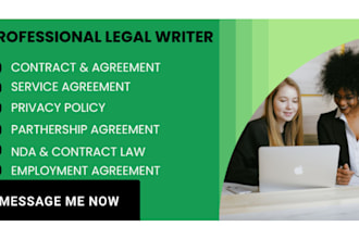 draft employment agreement, partnership agreement and service agreement