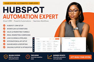 setup hubspot integration hubspot workflow automation hubspot expert