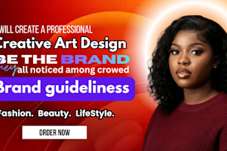 create a creative art direction for fashion, beauty, and lifestyle brand