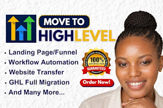 transfer, migrate funnels, websites, pages, automation workflow into gohighlevel