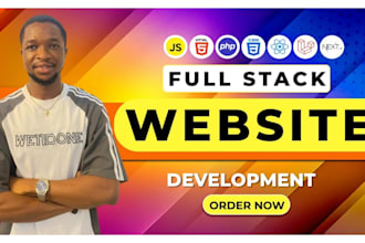 build custom websites and web applications as a frontend and backend developer