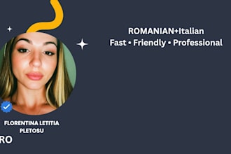 translate romanian to italian and italian to romanian fast