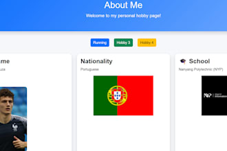 build a website for you
