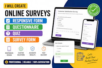online surveys, responsive form, questionnaire,  survey gizmo