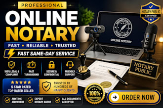 notarize your documents online fast as a remote online notary public