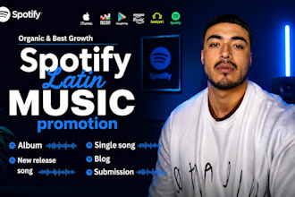 run ads, email marketing campaign to promote spotify music track promotion