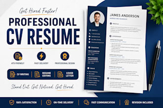 reate or improve your professional CV resume