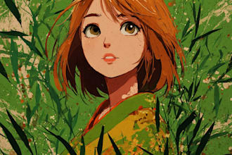 do custom anime art illustration