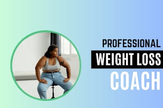 create a personalized weight loss plan and wellness coaching programme