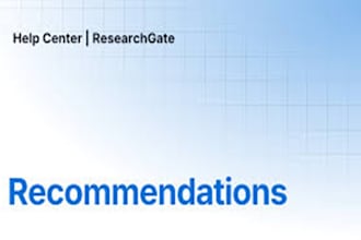 increase your readers, views and recommendations in researchgate