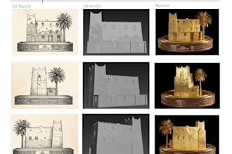 do 3d sculpting  3d print file preparation services