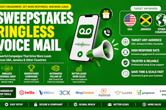 insurance ringless voicemail marketing investor lead generation follow up system