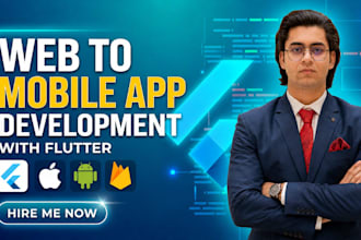 convert website to app, ios app and android app