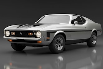 design 3d car with interior in fusion 360, cfd vehicle, industrial 3d automotive
