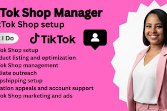 setup tiktok shop tiktok dropshipping tiktok shop manager
