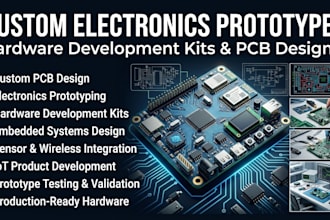 create custom electronics prototypes and hardware development kits