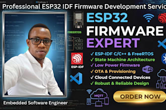 do esp32 programming with wifi, GSM, ble and cloud for your iot prototype