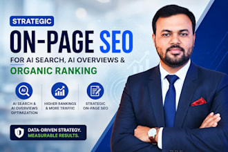 do strategic onpage SEO for ai search, ai overviews and organic google ranking