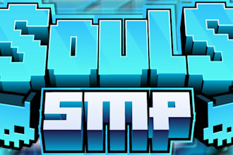 do your minecraft server logo smp style