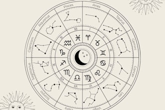 create a personalized natal chart reading with practical life guidance
