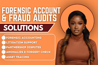 do forensic accounting fraud investigation and asset tracing